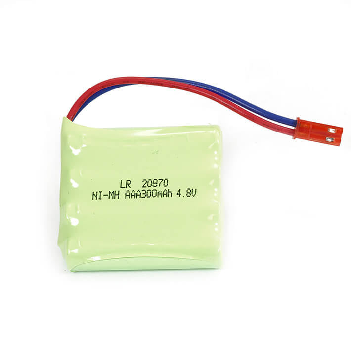 HUINA CY1332/33 BATTERY 4.8V300mAh NIMH RED JST PLUG