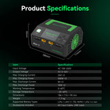 iMars D1000 PLUS G-Tech Dual Smart Charger AC 1000W