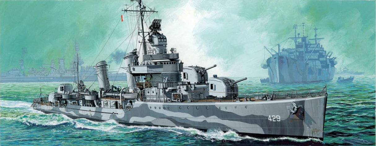 Dragon 1/350 U.S.S. Livermore DD-429 Gleaves Class Destroyer 1942