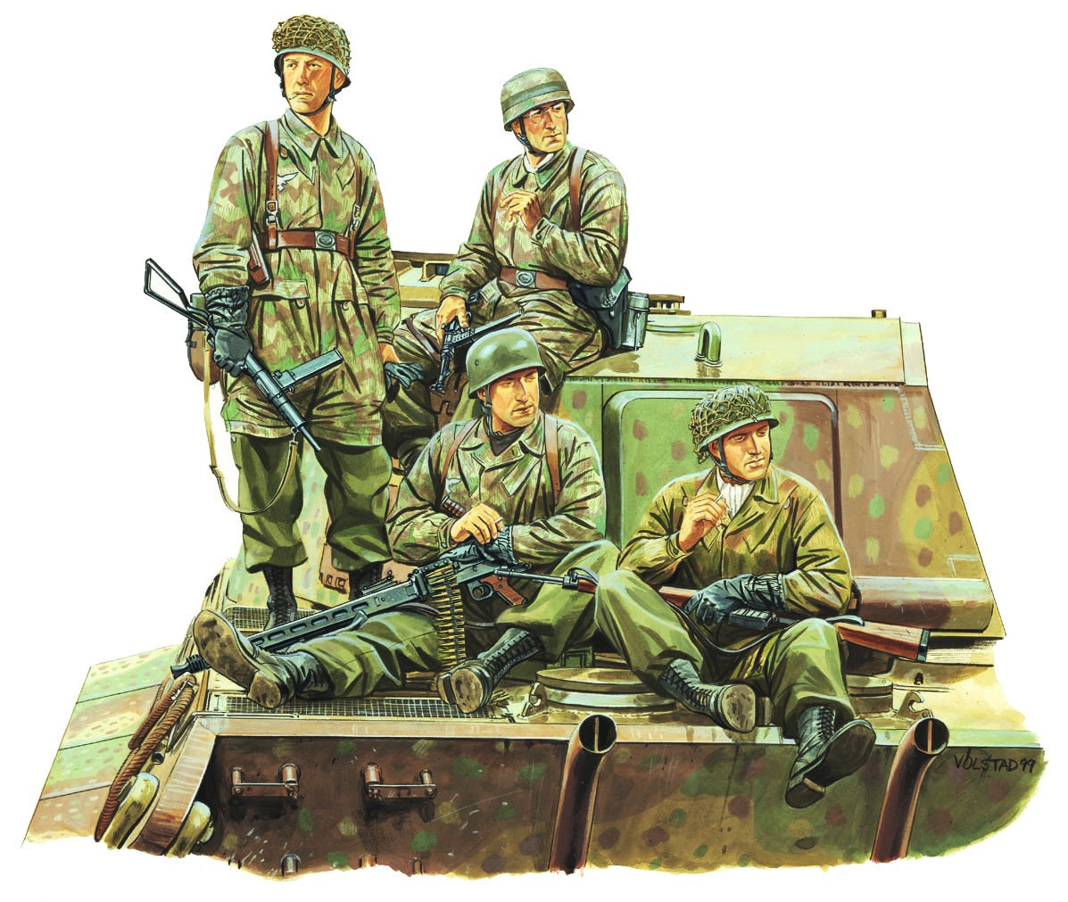 Dragon 3rd Fallschirmjager Division (Ardennes1944)