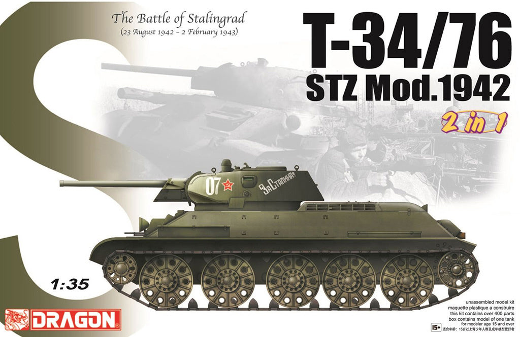 Dragon 1/35 T34/76 STZ MOD 1942