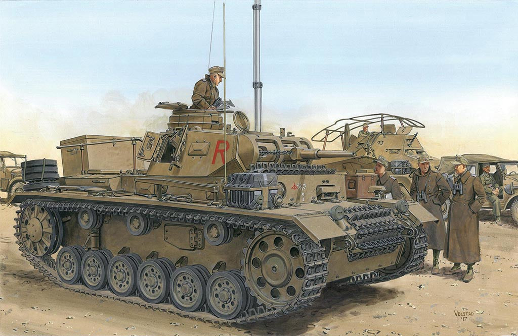 Dragon 1/35 Dak Pz.Bef.Wg Iii Ausf H