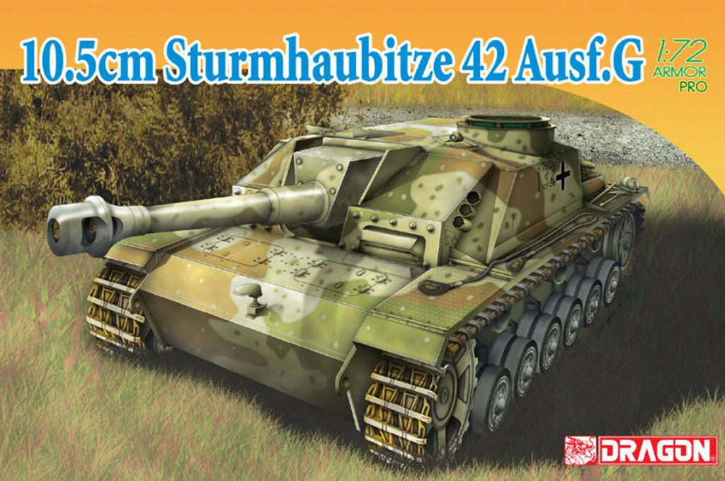 Dragon 1/72 10.5cm Sturmbaubitze 42 Ausf.G  (Upgraded to NEO Track)