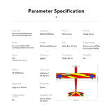 OMPHOBBY Challenger 49inch Balsa Model - IC version - Red/White/Yellow