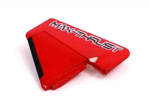 Max Thrust Riot / Ruckus Vertical Fin and Rudder  - Red