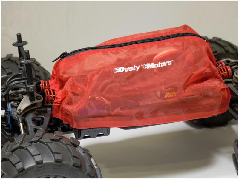 Dusty Motors Traxxas Slash/Rally 4x4 LCG Protection Dust Cover - Red (Box 69)