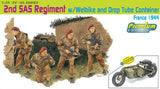 Dragon 1/35 2nd SAS Regiment with Welbike and Drop Tube Container 6586