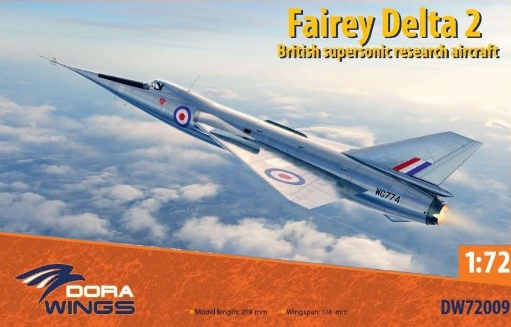 Dora Wings 1/72 Fairey Delta 2 72009