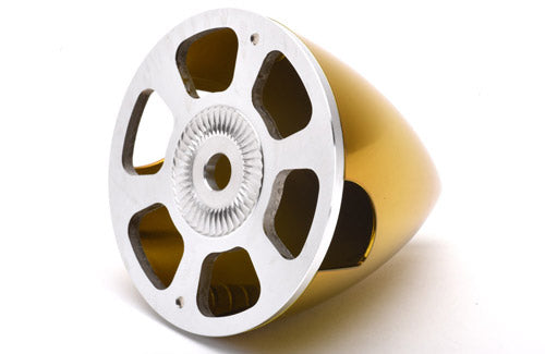 Irvine Spinner 70mm Yellow Chrome finish