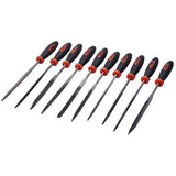 Amtech E1650 10 Piece 140mm (5.5 inch) needle file set