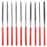 Amtech E1750 10 Piece 140mm (5.5 Inch)steel needle file set