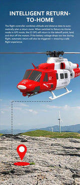 Goosky E2 GPS UH-1Y Ready to Fly (Mode 2) with case