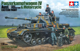 Tamiya 1/35 German Panzer IV Ausf.G Early Motorcycle Set Eastern Front Kit 25209