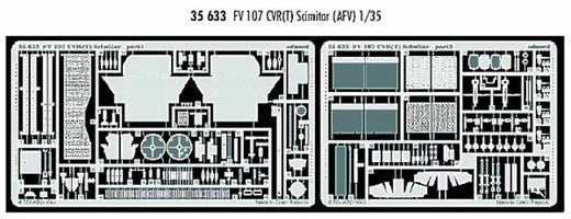 Eduard 1/35 FV 107 CVR (T) Scimitar (For AFV Kit) 35633