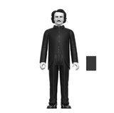 Super7 Edgar Allen Poe ReAction Figure - Greyscale