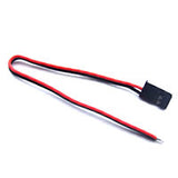 ETRONIX 15CM 22AWG FUTABA STRAIGHT BATTERY WIRE with Connector