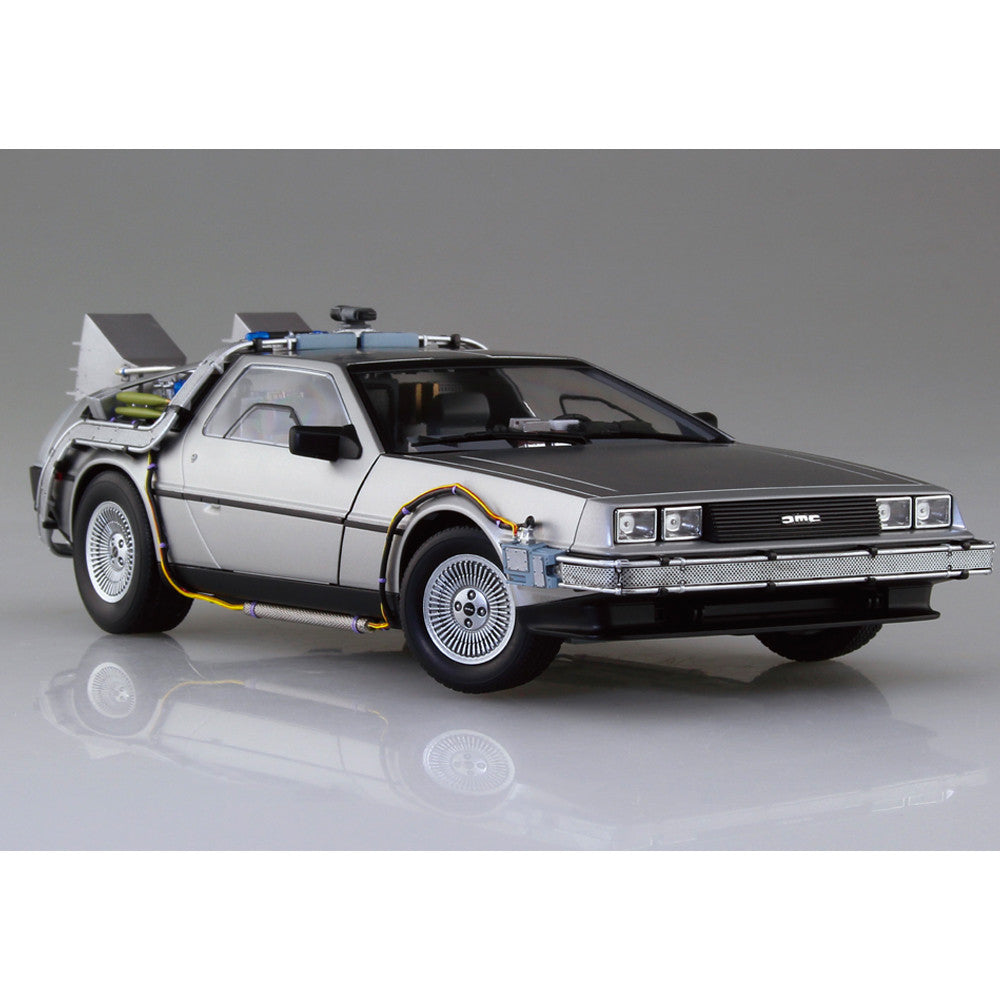 Aoshima 06436 BTTF Part I DeLorean Time Machine Movie Mecha BT-01 1:24 Model Kit