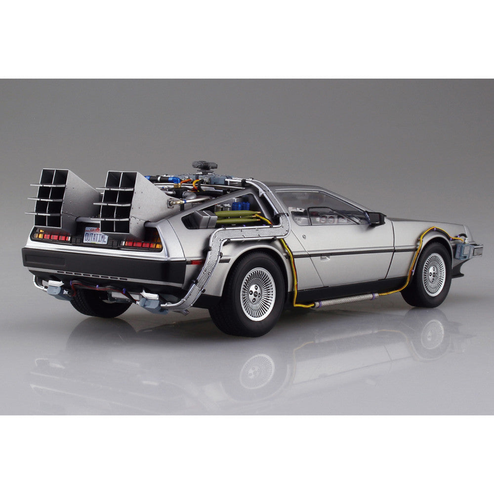 Aoshima 06436 BTTF Part I DeLorean Time Machine Movie Mecha BT-01 1:24 Model Kit