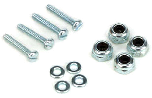 Dubro 4-40 x 1-1/4 Inch (31.75 mm) Bolt Sets With Lock Nuts (4 Pack)