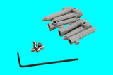 Robart 3/16" F-RB317 S.Hinge Point Pocket 309/10/22/Pk6