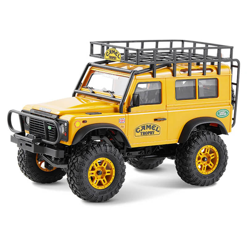 FMS 1/24TH LAND ROVER DEFENDER D90 RTR YELLOW - FOR PRE ORDER ONLY (Copy)