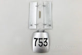 Freewing Venom Nose Gear Doors - Swiss Silver finish (Box1)