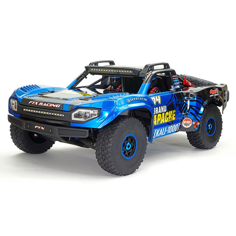 FTX GRAND APACHE 1/7 BRUSHLESS 8S TROPHY TRUCK - BLUE – Sussex Model Centre