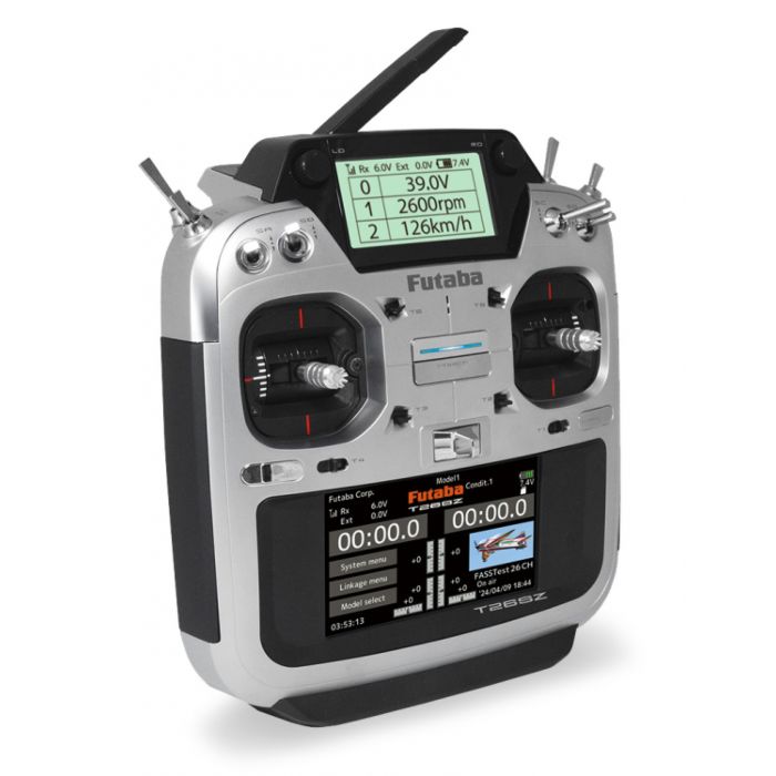 Futaba T26SZ 26-channel Air Radio FASSTest Multi-Mode with R7214SB