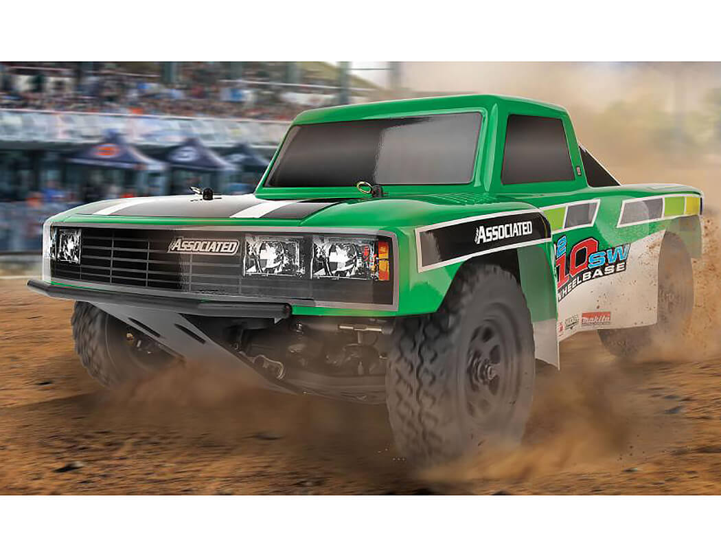 TEAM ASSOCIATED PRO2 LT10SW SHORT COURSE TRUCK RTR - Green- AS70023