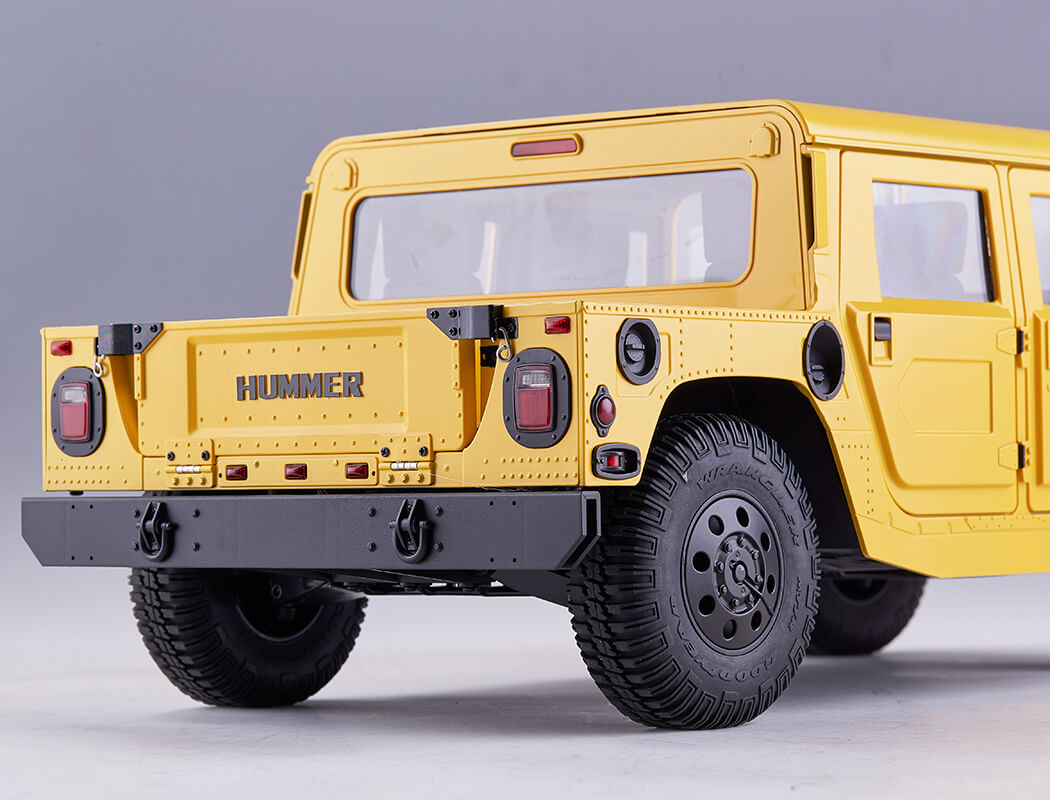 FMS HUMMER H1 ALPHA 1/12 SCALER RTR- Yellow