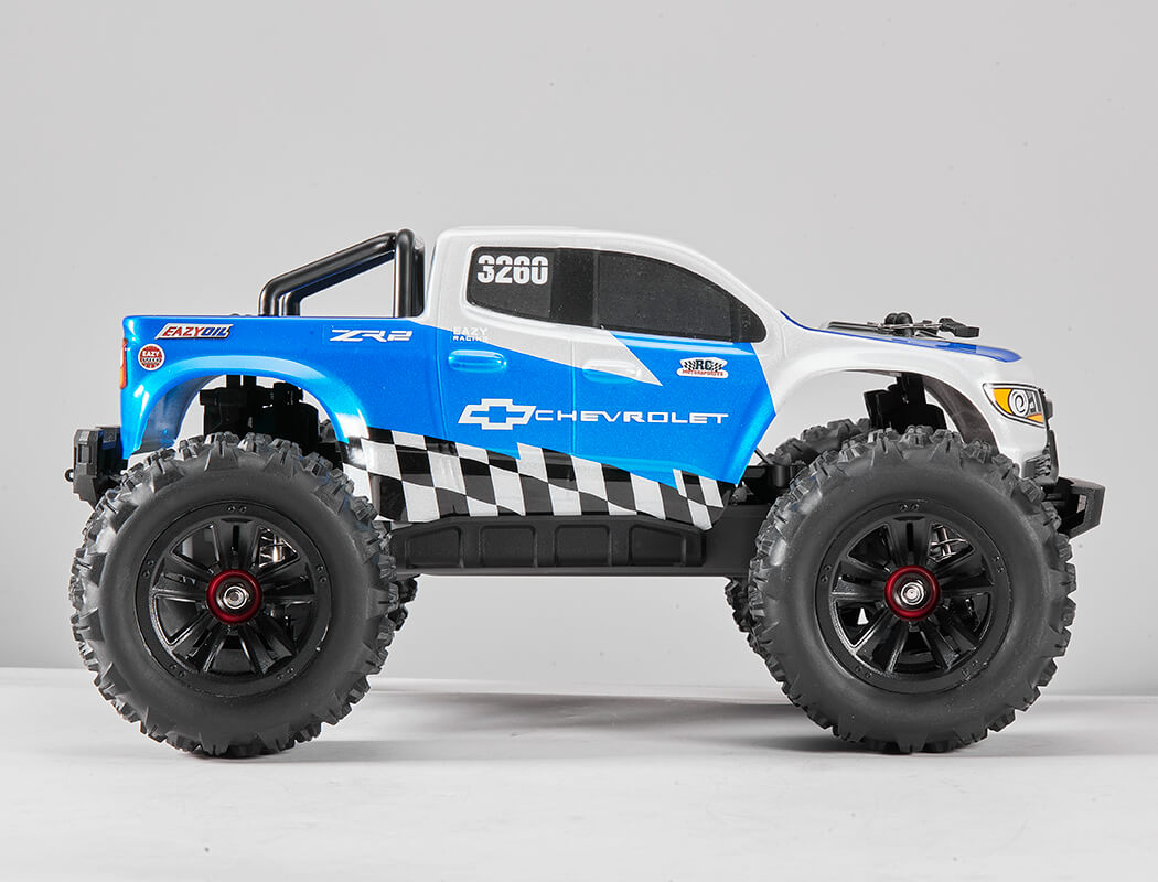 EAZY RC 1/18 CHEVROLET COLORADO BRUSHLESS RTR - BLUE