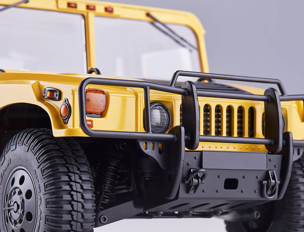 FMS HUMMER H1 ALPHA 1/12 SCALER RTR- Yellow