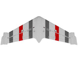 XFLY EAGLE 40MM EDF FLYING WING WITHOUT TX/RX/BATTERY/GYRO - RED