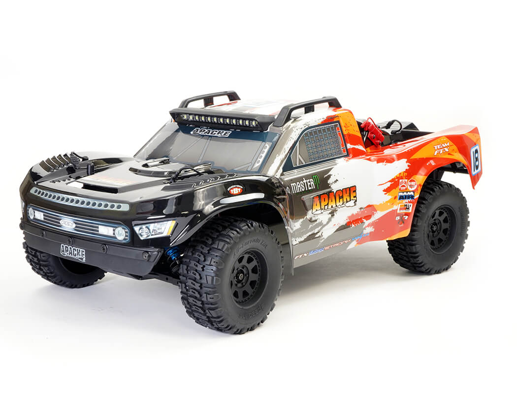 FTX APACHE 1/10 BRUSHLESS TROPHY TRUCK RTR - RED