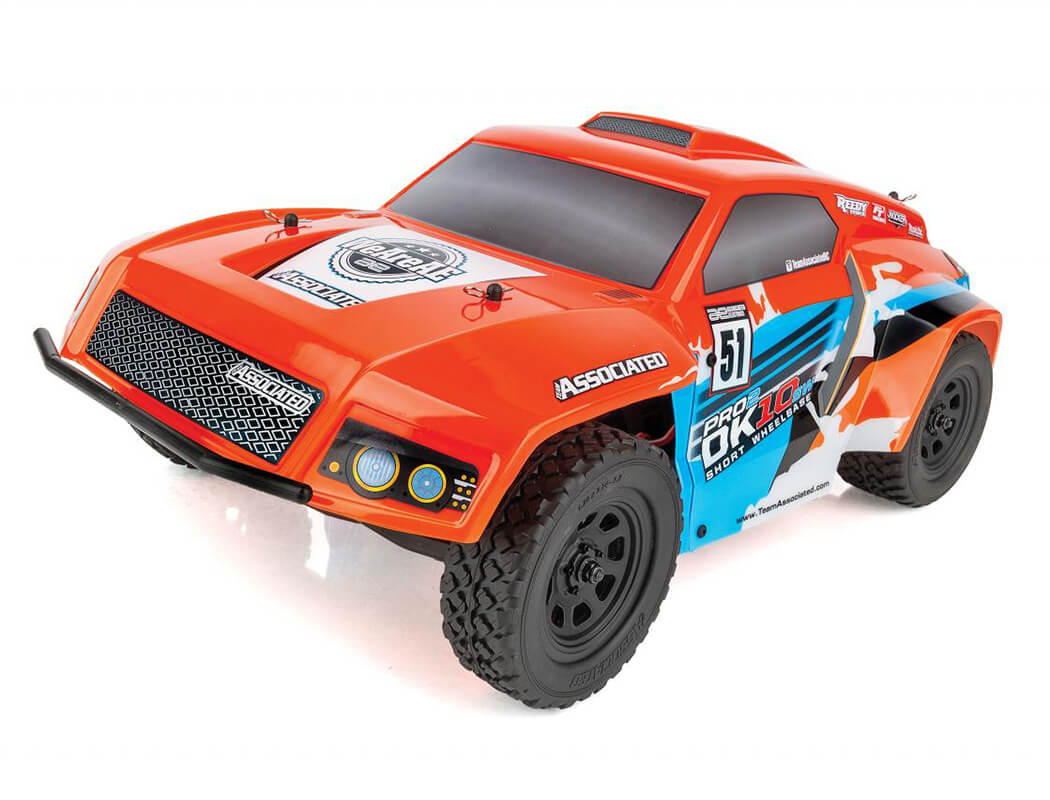 TEAM ASSOCIATED PRO2 DK10SW DAKAR 1/10 BUGGY RTR ORANGE/BLUE - AS90038