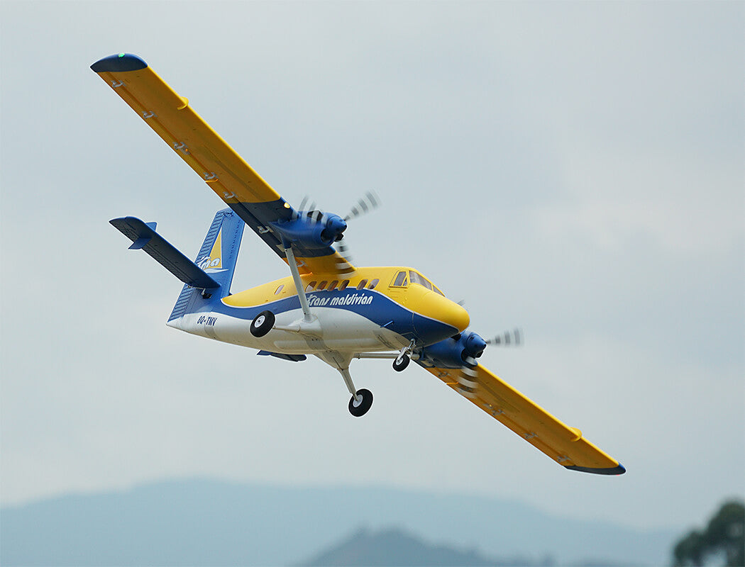 XFLY 1800MM TWIN OTTER WITH FLOATS - WITHOUT TX/RX/BATT/CHR