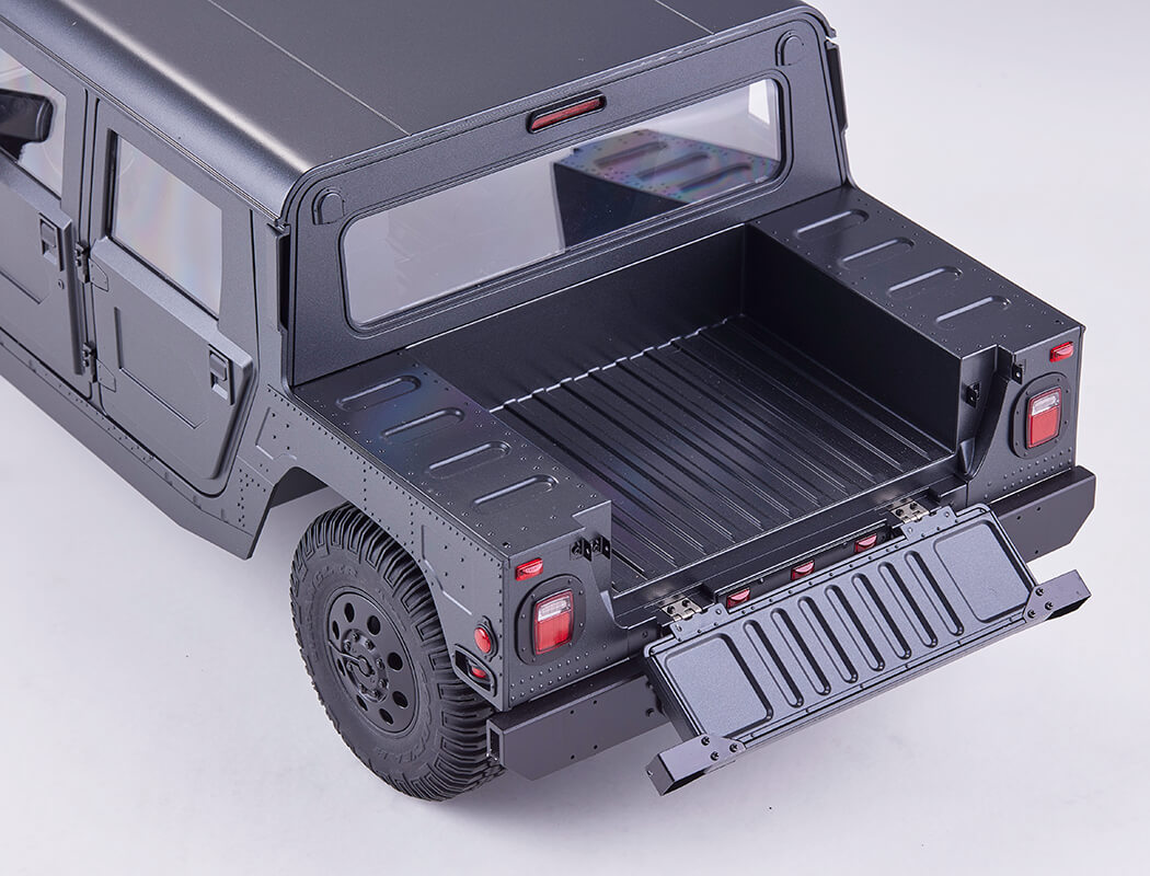 FMS HUMMER H1 ALPHA 1/12 SCALER RTR- BLACK