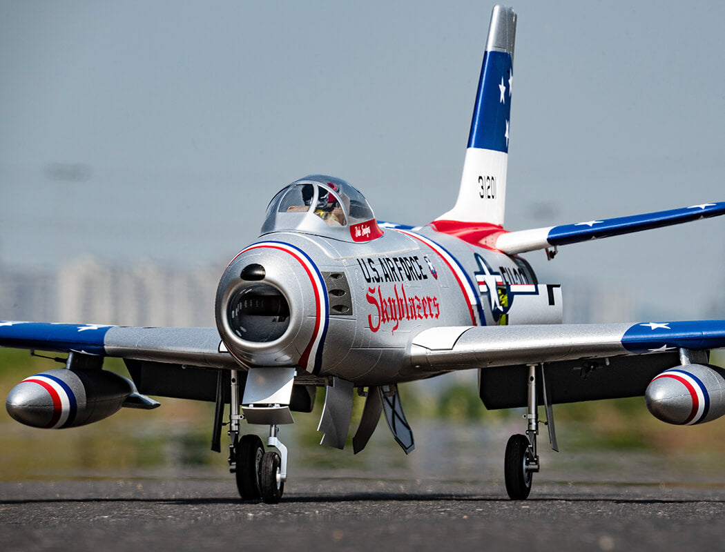 FMS 80MM F-86 Sabre SKYBLAZER PNP BLUE