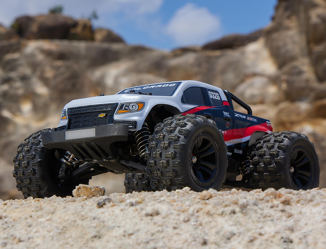 EAZY RC 1/18 CHEVROLET COLORADO BRUSHLESS RTR - BLACK