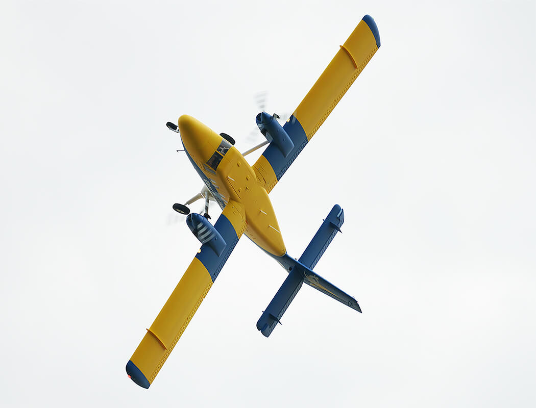 XFLY 1800MM TWIN OTTER WITH FLOATS - WITHOUT TX/RX/BATT/CHR