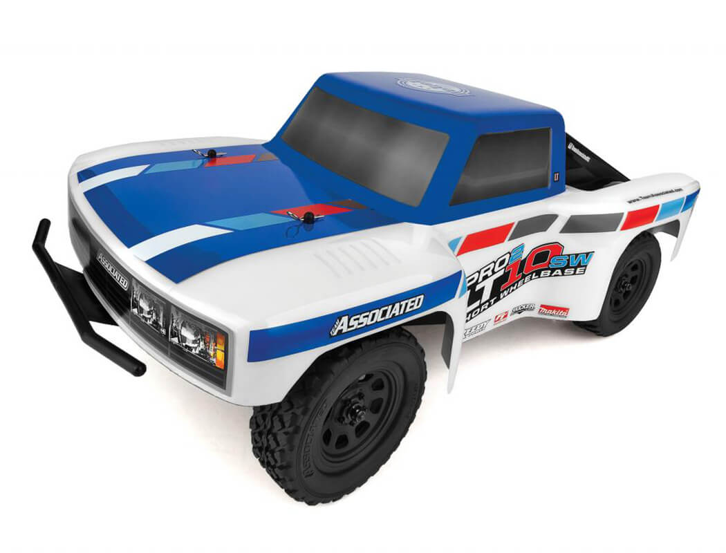 TEAM ASSOCIATED PRO2 LT10SW SHORT COURSE TRUCK RTR - BLUE/WHITE - AS70022