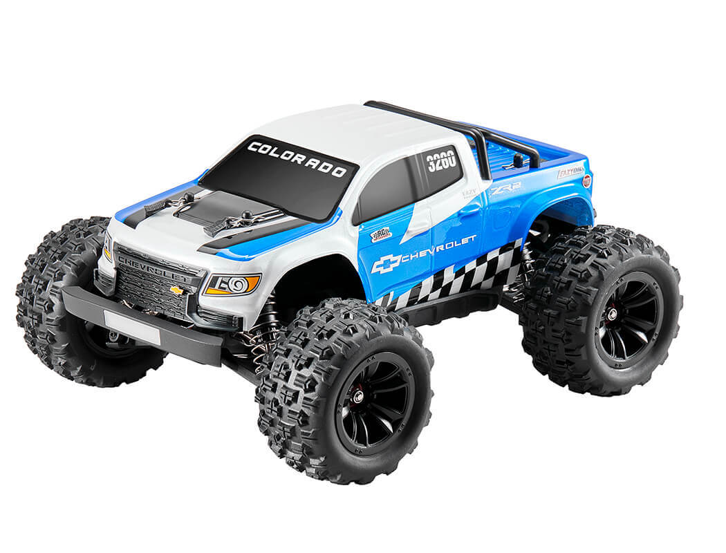 EAZY RC 1/18 CHEVROLET COLORADO BRUSHLESS RTR - BLUE