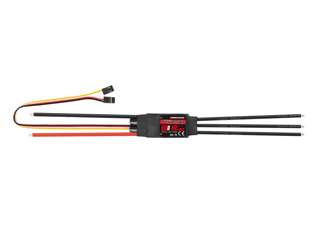 HOBBYWING SKYWALKER 50A 6S V2 SPEED CONTROL (ESC)