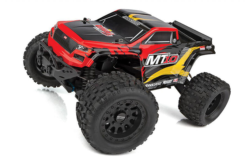 TEAM ASSOCIATED RIVAL MT10 V2 RTR TRUCK BRUSHLESS WITH 2S BATTERY AND CHARGER - EX DISPLAY