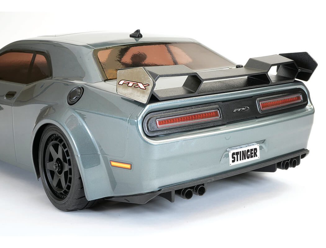 FTX STINGER 1:10 ON-ROAD STREET BRUSHLESS RTR CAR - GREY