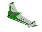 XFLY EAGLE 40MM EDF FLYING WING WITHOUT TX/RX/BATTERY-WITH GYRO - GREEN