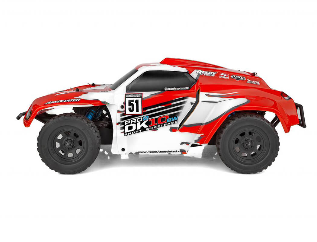 TEAM ASSOCIATED PRO2 DK10SW DAKAR 1/10 BUGGY RTR RED/WHITE AS90039