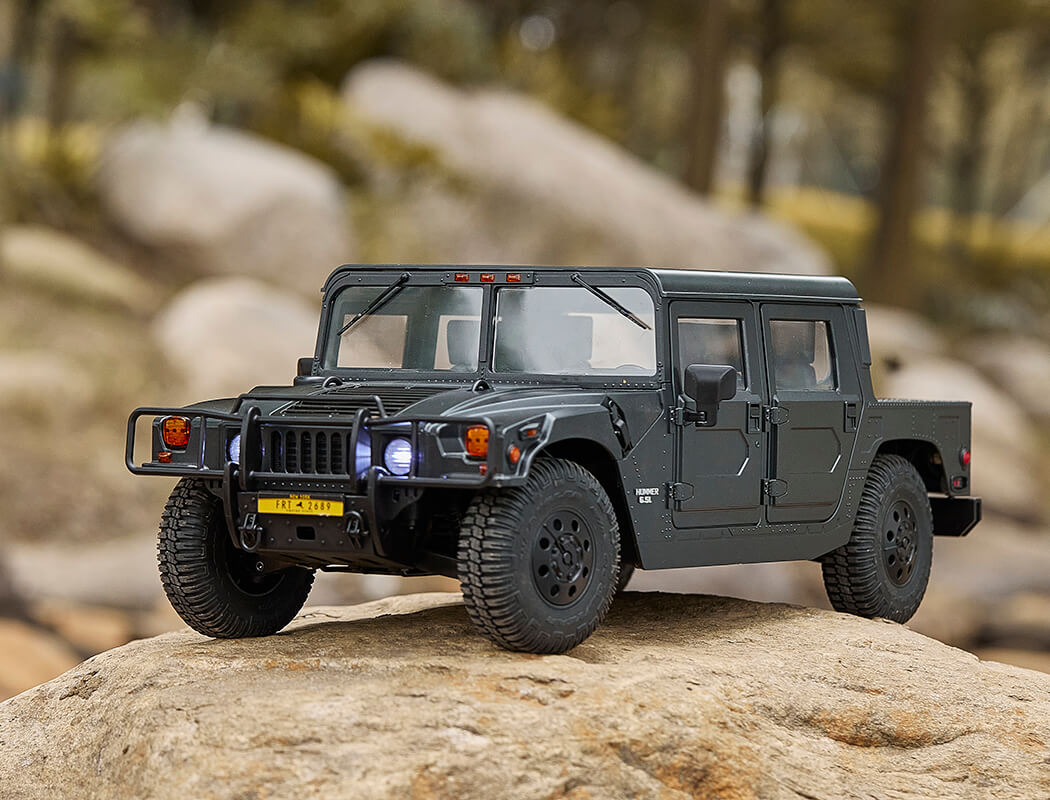 FMS HUMMER H1 ALPHA 1/12 SCALER RTR- BLACK