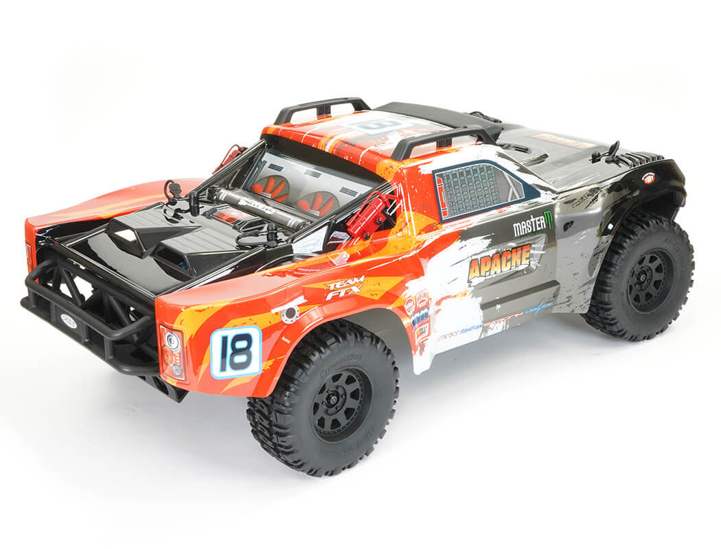 FTX APACHE 1/10 BRUSHLESS TROPHY TRUCK RTR - RED