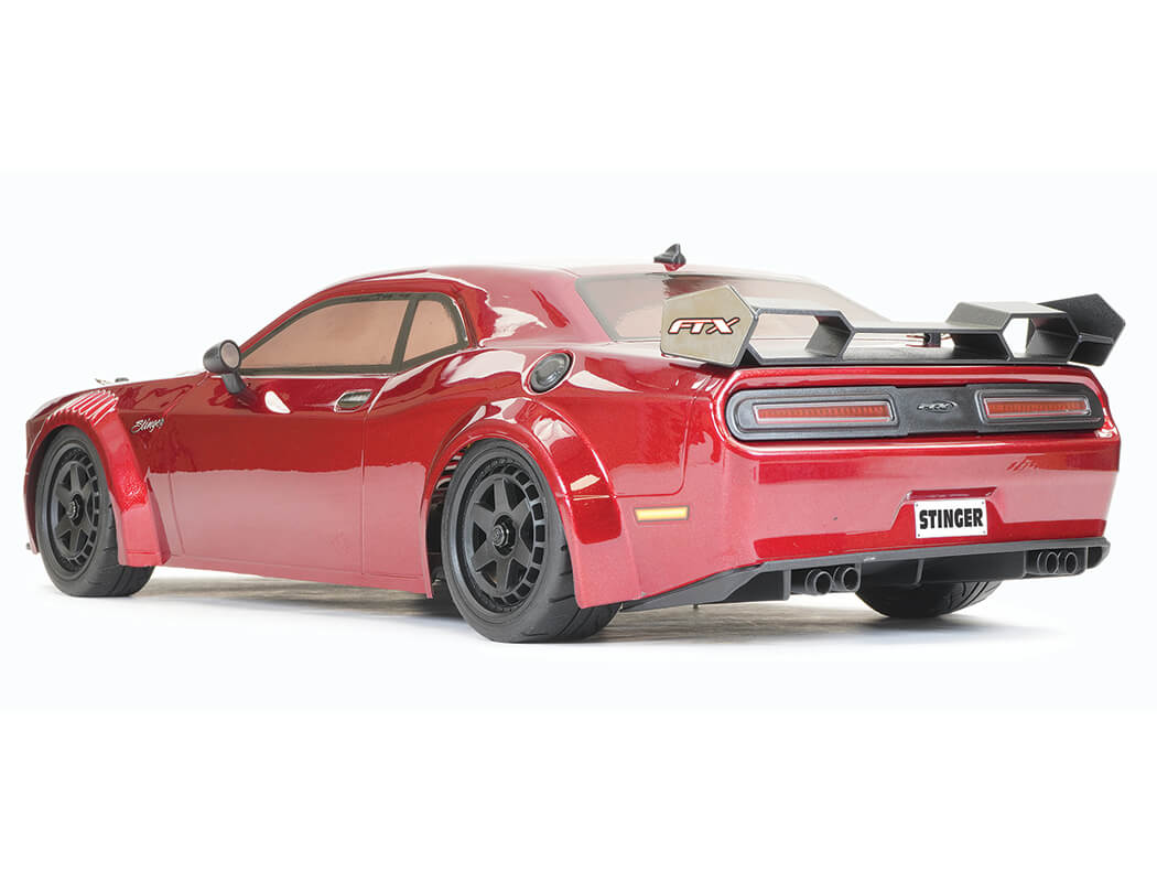 FTX STINGER 1:10 ON-ROAD STREET BRUSHLESS RTR CAR - RED